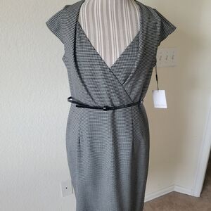 Calvin Klein Plaid Dress